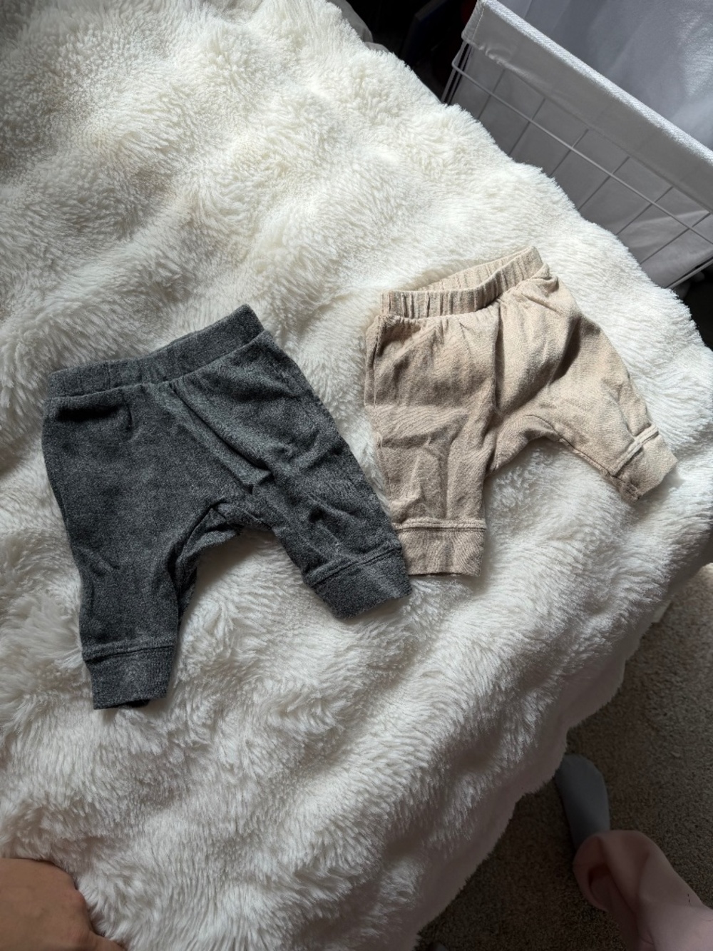 Unisex baby pants